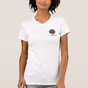 Modern zakelijk logo kantoormedewerker t-shirt