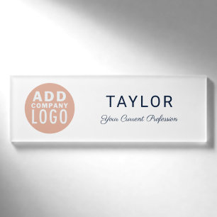 Modern zakelijk logo script zakelijke evenementen naambadge