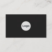 Modern Zakelijk Minimaal Logo Visitekaartje (Voorkant)