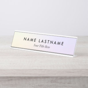 Modern Zakelijk Promotie Logo Bureau Naambordje