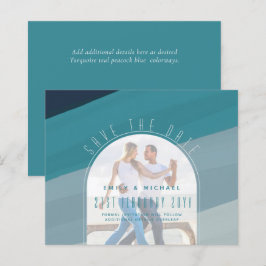 Modern Zee Blauwgroen huwelijk in de Oostzee