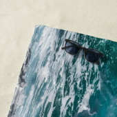 Modern Zee reizen Strandlaken (In situ)