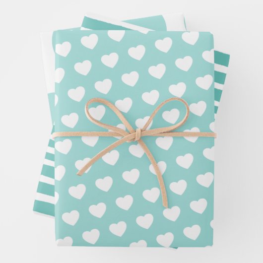 Modern Zee schuim, veelzijdig gekleurd Inpakpapier Vel (In situ)