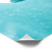 Modern Zen Blue Poster – Minimal Abstract Wall Art Perfect Poster (Hoek)