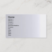 Modern Zen Spring/ Black&White Floral Visitekaartje (Achterkant)