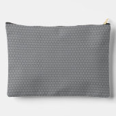 Modern zeshoekig raster geometrisch patroon etui (Achterkant)