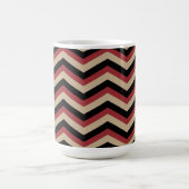 Modern Zig Zag Pattern Koffiemok (Center)