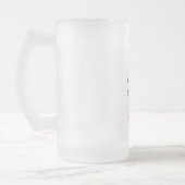 Modern Zodiac Sign Gold Aquarius | Element Air Matglas Bierpul (Links)