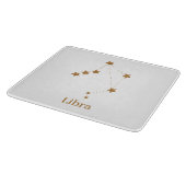 Modern Zodiac Sign Gold Libra | Element Air Snijplank (Hoek)