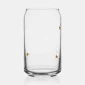 Modern Zodiac Sign Gold Pisces | Element Water Blikvorm Glas (Links)