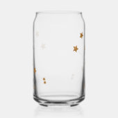 Modern Zodiac Sign Gold Taurus | Element Earth Blikvorm Glas (Links)