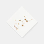 Modern Zodiac Sign Gold Virgo | Element Earth Servet (Hoek)