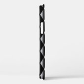 Modern zwart diamant geometrisch patroon Case-Mate iPhone case (Achterkant / Rechts)