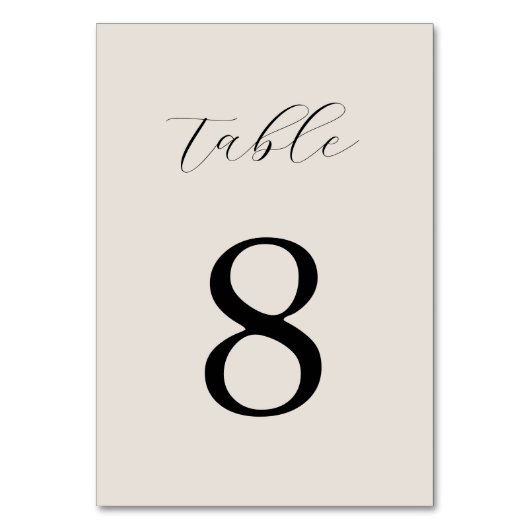 Modern zwart en ivoor minimalistische bruiloft kaart (Achterkant)