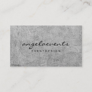 Modern zwart en wit visitekaartje