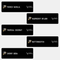 Modern Zwart Logo Lipstick Gloss Product