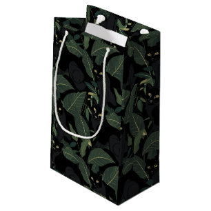 Modern zwart panter patroon klein cadeauzakje