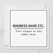 Modern zwart-wit (Voorkant)