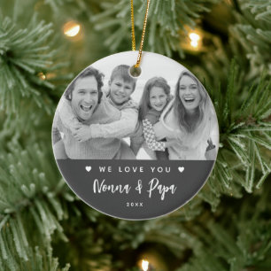 Modern zwart-wit foto-filter keramisch ornament