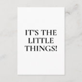 Modern zwart-wit retro bruiloft details informatiekaartje (Achterkant)