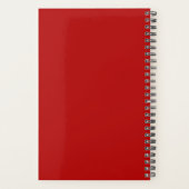 Modern zwart-wit trouwplannerboek planner (Achterkant)