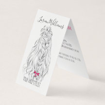 Modern Zwart Wit Wavy Haar Roze Bow Hairstyling