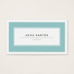 Modernas Tarjetas de Visita Azul<br><div class="desc">Diseño atrevido y moderno que se puede personalizar con su texto. Visite la tienda de impresiones de Origami para más neños de tarjetas de visita !</div>