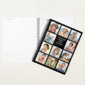 Moderne 11-foto-Collage Eenvoudige DIY aangepaste Planner (Display)