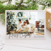 Moderne 12 Photo Quelle année Carte de Noël