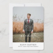 Moderne 2021 Faire-part de diplôme (Devant)