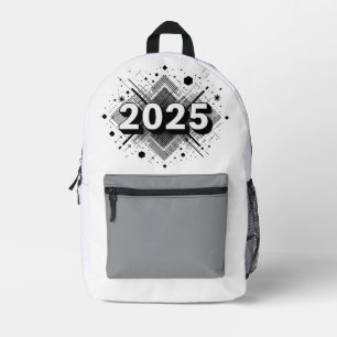 Moderne 2025 geometrische rugzak   Slank en stijlv