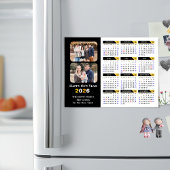 Moderne 2026 Agenda 2 Foto Zwart Goud Magnetisch