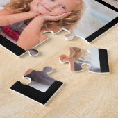 Moderne 20 Fotocollage Gepersonaliseerde 520 stuk Legpuzzel (Zijkant)