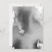 MODERNE 21E anniversaire INVITATION type noir (Dos)