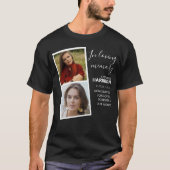 Moderne 2 fotogreep | Memorial T-shirt (Voorkant)