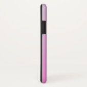 Moderne 2 overlappende Initialen | roze ombre Case-Mate iPhone Case (Achterkant / rechts)