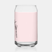 Moderne 30e dertigste dertigste verjaardag blikvorm glas (Links)