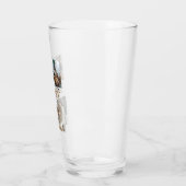 Moderne 3 Foto Collage Glas (Links)