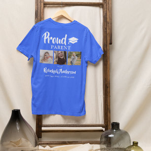 Moderne 3 foto collage Trotse Ouder T-shirt