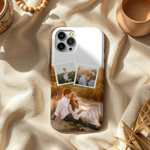 Moderne 3-foto lay-out aangepast iPhone 16 pro max hoesje