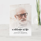 Moderne 3-Foto Viering van het Levensprogramma & B Programma (Voorkant)