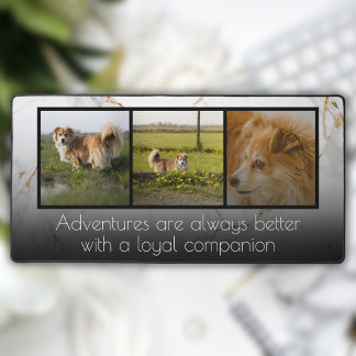 Moderne 3 fotocollage bureaumat