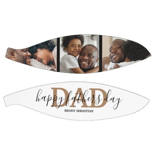 Moderne 3 fotocollage | Fijne vaderdag Basketbal (Panelen)