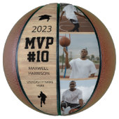 Moderne 3 fotocollage | MVP Basketbal (Verticaal)