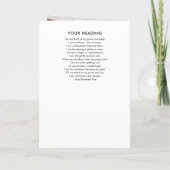 Moderne 3-Photo Celebration of Life Programme & Bi (Dos)