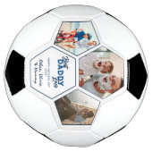 Moderne 3 Photo Collage Meilleur Papa Jamais (Tourné)