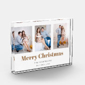 Moderne 3-serie Foto collage kerst (Links)
