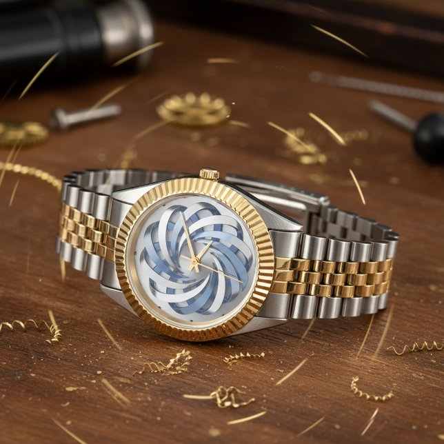 Moderne 3D Abstracte Horloge (Creator heeft geüpload)