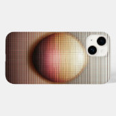 Moderne 3D Geometrische Bol Gradiënt Zonsondergang Case-Mate iPhone Case (Achterkant (horizontaal))