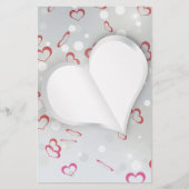 Moderne 3D-papierkop - banketbakkerswerk Briefpapier (Voorkant)